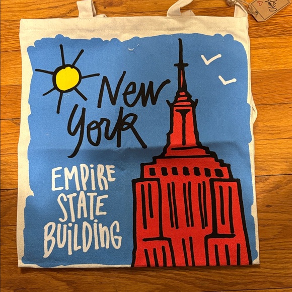 New York Themed Canvas Tote Bags - Picture 4 of 6